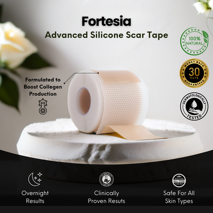 Fortesia Advanced Silicone Scar Tape